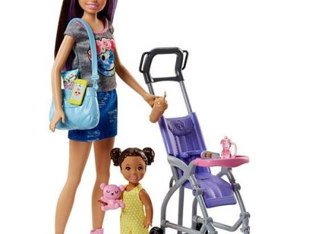 Barbie Skipper Babysitters Inc. Doll and Playset For Sale