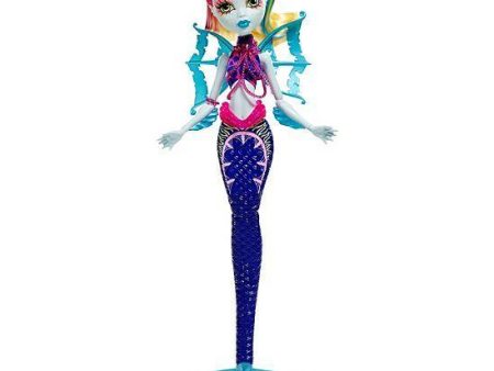 Monster High Great Scarrier Reef Glowsome Ghoulfish Lagoona Blue Doll Supply