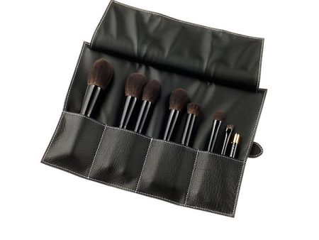 Chikuhodo C-9 Black Leather Makeup Brush Case Online