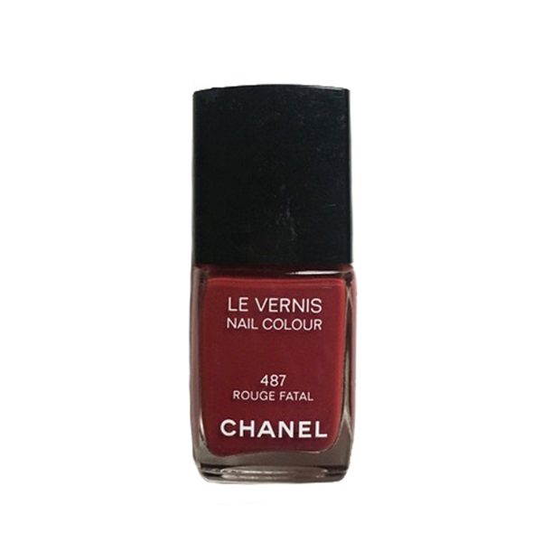 Chanel Nail Polish .4 oz - Rouge Fatal #487 Discount