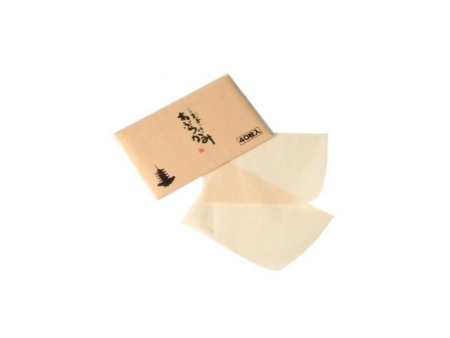 Eihodo Oil Blotting Paper from Toji Temple, Kyoto (T-400, 40 sheets) For Sale