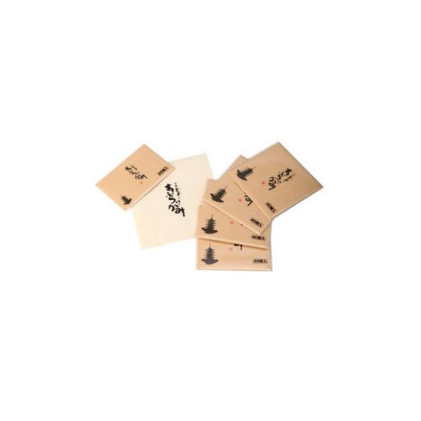 Eihodo Oil Blotting Paper from Toji Temple, Kyoto (T-500 x 4 sets) For Sale