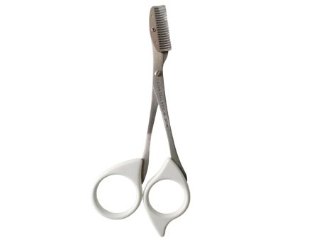 Eihodo MI-245 Combed Eyebrow Scissors (Stainless Steel) Online Sale