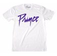 Prince Purple Logo White T-Shirt Sale