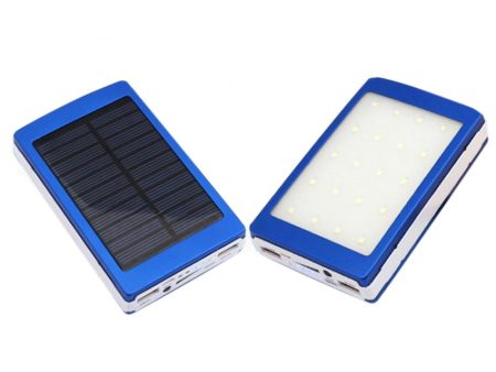 Solar Power Bank 20000 mAh with 20 LED Power Light on Sale