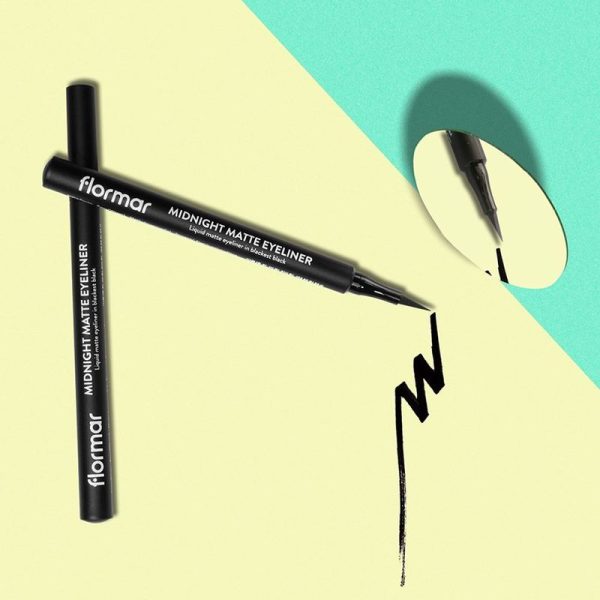 Kẻ Mắt Flormar Midnight Matte Eyeliner Black Cheap