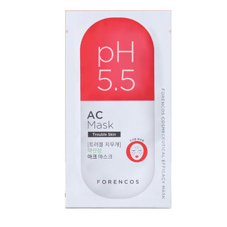 Hộp 5 miếng mặt nạ Forencos pH5.5 Efficacy AC Mask Online now