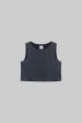 Barb Crop Sleeveless Crew Online