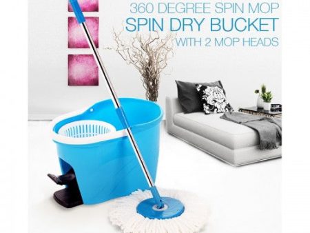 Easy Spin Mop 360 Degree Rotating With Bucket Discount