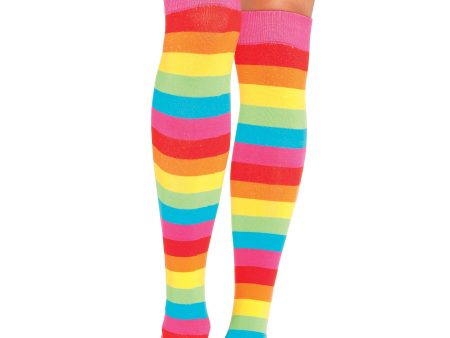 Rainbow Leg Warmers For Sale