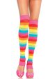 Rainbow Leg Warmers For Sale