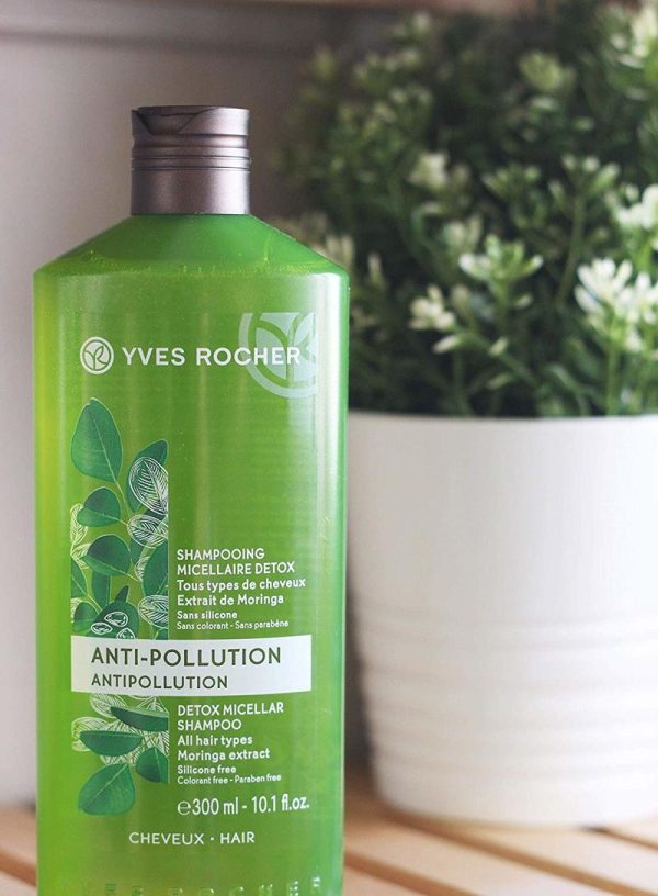 Dầu Gội Yves Rocher Anti Pollution Micellar Shampoo 300ml Cheap