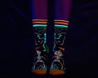 Rave Skeletons Crew Socks Sale