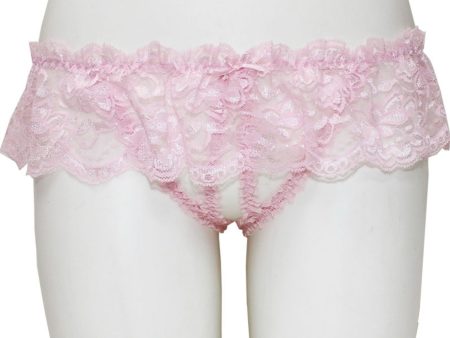 Crotchless Panties With Lace Skirt Online now