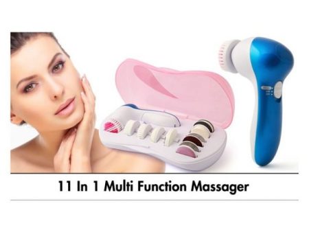 11 In 1 Facial Skin Massager Comfortable Beauty Tool For Discount