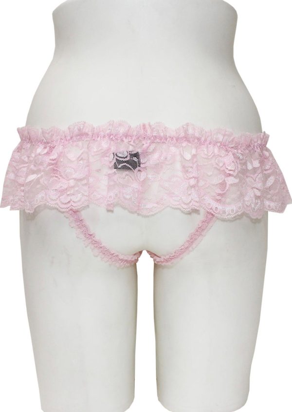 Crotchless Panties With Lace Skirt Online now