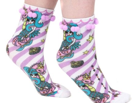 Irregular Choice Sockadelic Mermaid Socks on Sale