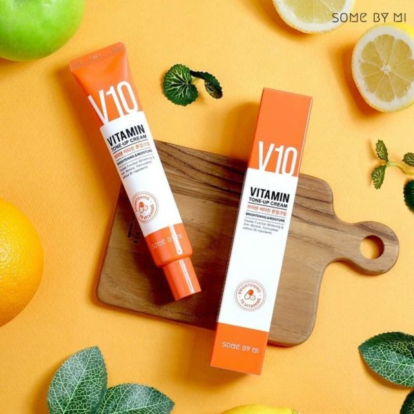 Kem dưỡng tạo nền [SOME BY MI] V10 Vitamin Tone-Up Cream 50ml Supply